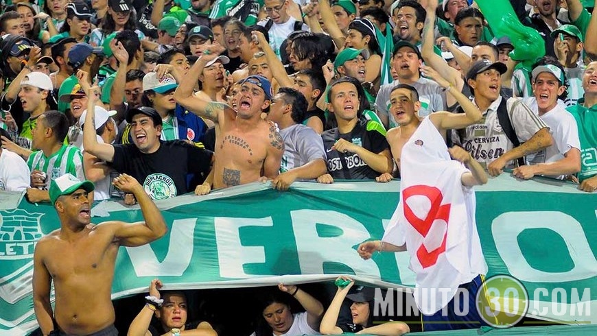 Logística para el partido Atlético Nacional - Patriotas 1 HINCHAS DE NACIONAL 1