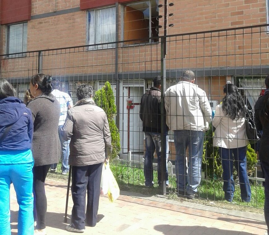 Fotografía del lugar de los hechos.