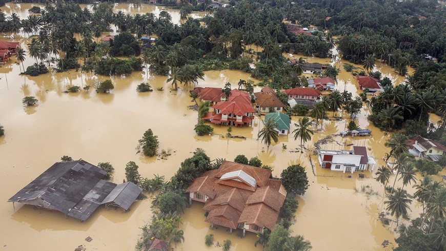 Inundaciones en Malasia