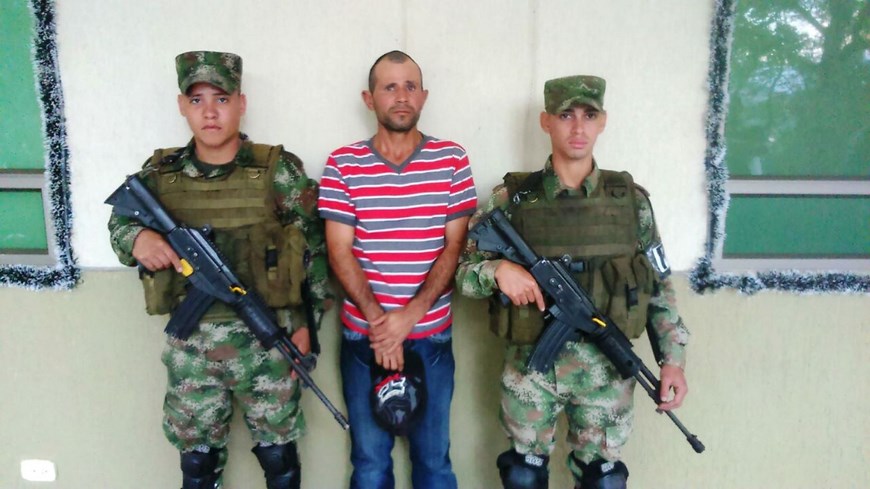 En La Milagrosa cayó uno de los implicados en el crimen de un ingeniero caleño 2 Foto: Ejército
