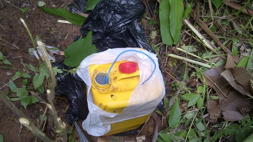 Minas antipersona. Foto: Ejército