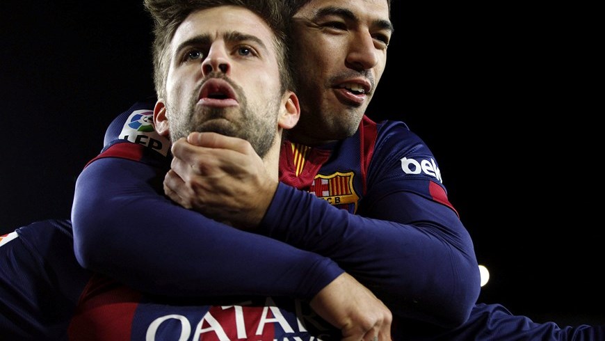 Pique y Suarez Barcelona