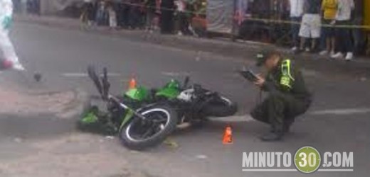 Patrullero de la Policía murió al ser arrollado por una buseta, en Bogotá. Fotos