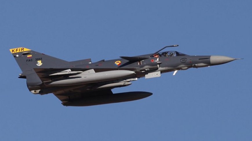 Avión Kfir. Imagen de referencia