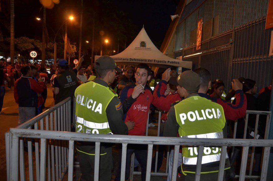 Autoridades tienen listos los dispositivos para la final del fútbol profesional colombiano 2 Foto: Cortesía Policía Metropolitana
