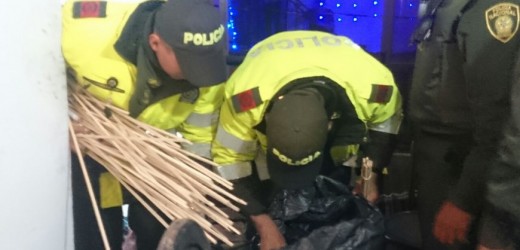 Casa en Manrique que funcionaba como expendio de pólvora se incendió