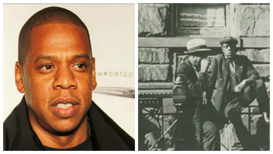 Al rapero Jay Z se parece a un rapero fotografíado en Harlem en el año 1933