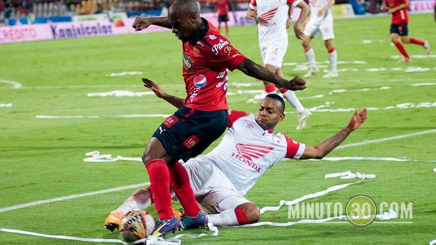 Tres partidos completarán este jueves la fecha 14 de la Liga Águila 1 med santafe