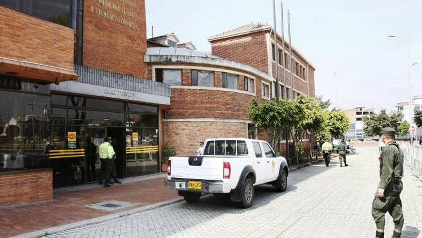 Sede de Medicina Legal en Bogotá. Foto archivo