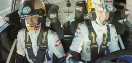 En video: Neymar probó ‘finura’ a bordo de un carro de Rally