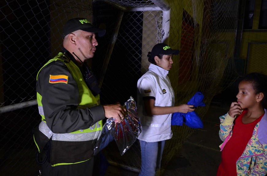 Foto: Cortesía Alexander Torres. Policia Nacional