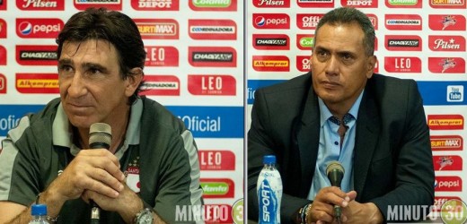 FOTOS: Los técnicos hablaron luego del partido de ida de la Final de la Liga Postobon II 2014