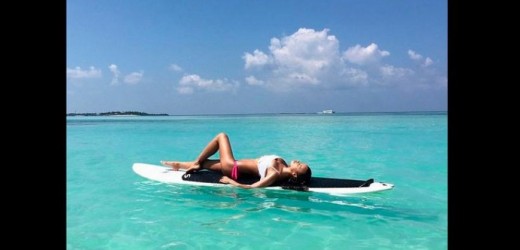 Irina Shayk visitó las playas colombianas