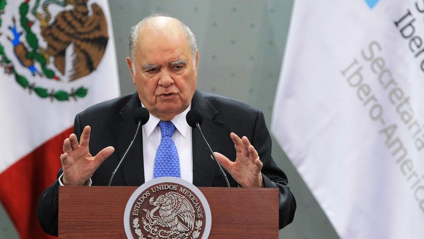 Enrique Iglesias, exsecretario general iberoamericano. EFE/Archivo