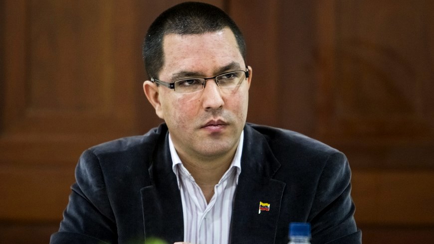 El vicepresidente de Venezuela, Jorge Arreaza.