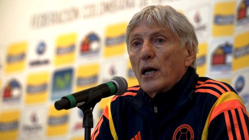 Ranking FIFA: Colombia se mantiene tercera y España sale del top 10 2 El técnico de la selección Colombia, José Pekerman.