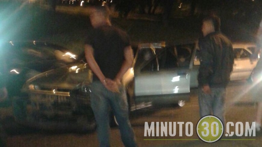 Accidente a la altura de la Terminal del Norte.