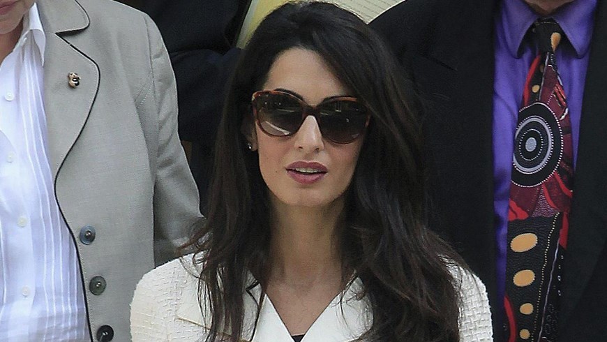 La abogada Amal Clooney. Foto: EFE