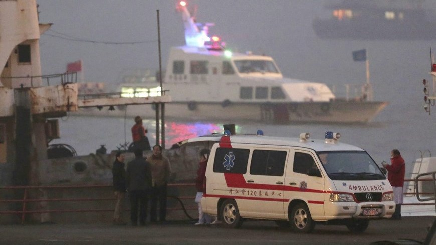 Barco desaparecido en China 2