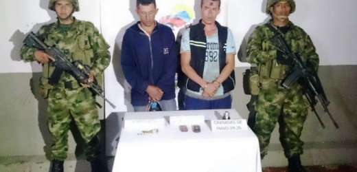 CAPTURADOS EN YARUMAL