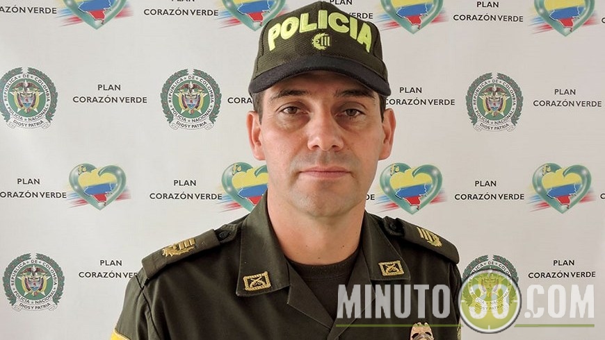 Coronel Carlos Wilches, subcomandante de la Policía Metropolitana.