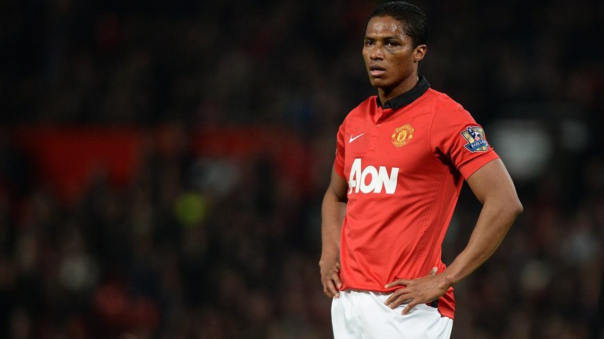 El futbolista ecuatoriano del Manchester United, Antonio Valencia
