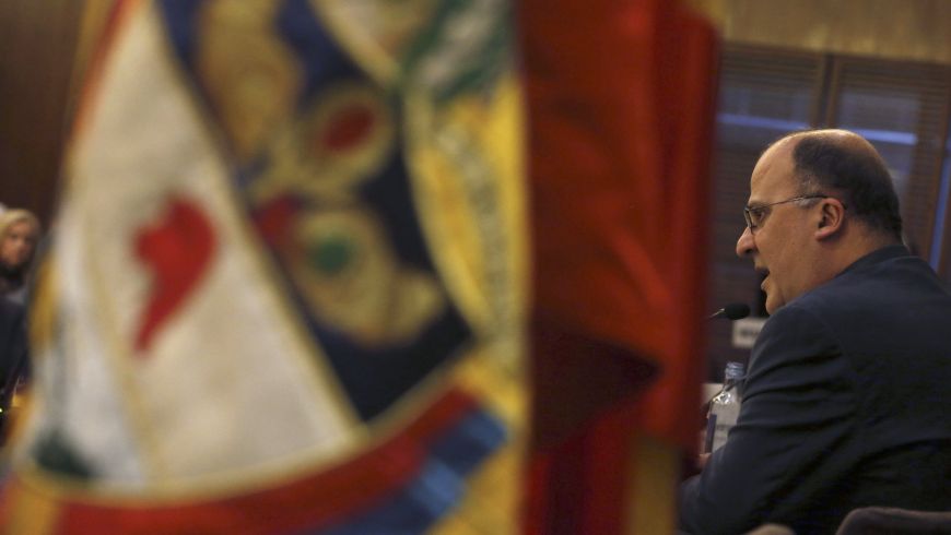 Listas las condiciones para que se emita el billete de 100 mil pesos 2 El gerente del Banco de la República de Colombia, José Dario Uribe. EFE/Archivo