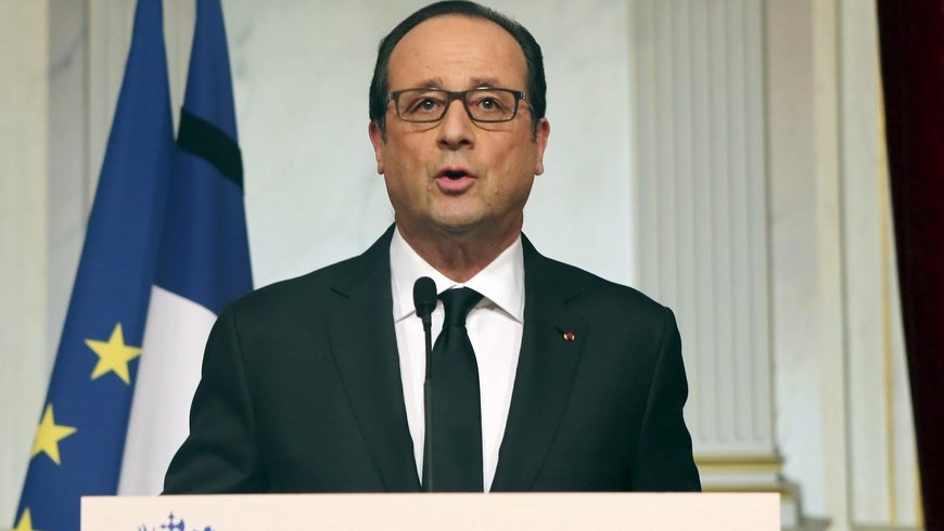 El presidente francés, François Hollande