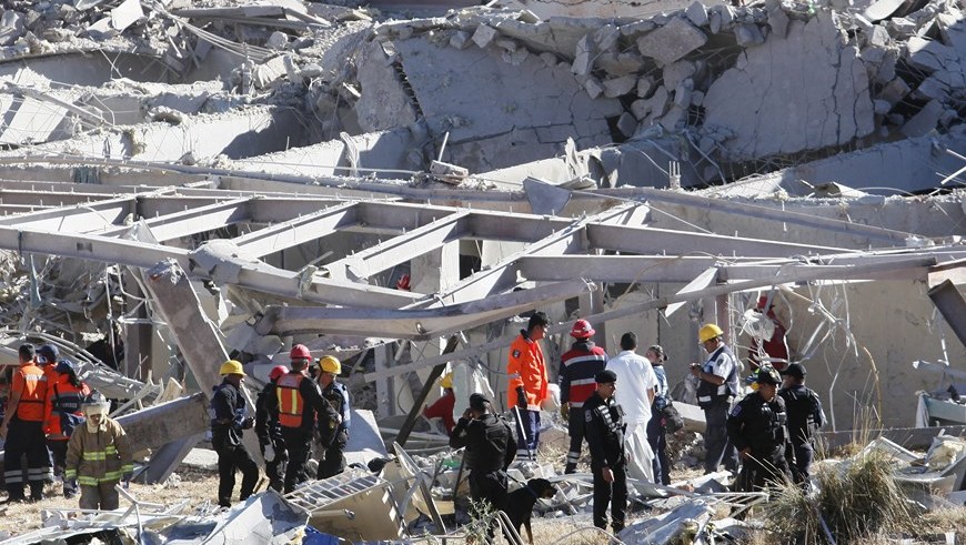 Explosion en Mexico 1