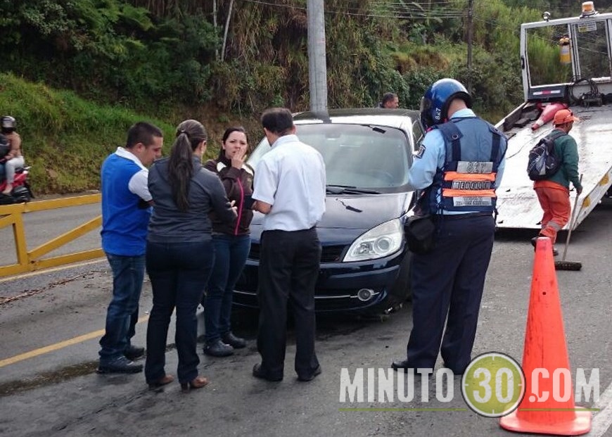 Incidente a la altura de Los Balsos.