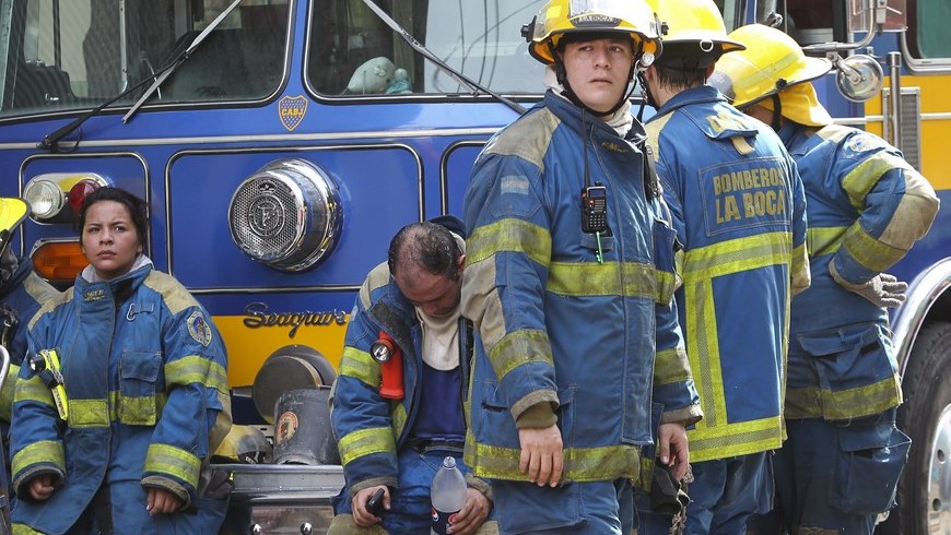 Incendio Forestal en Argentina