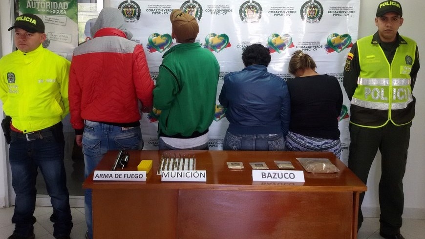 En el Oriente de Antioquia la Policía desmanteló la banda 'los Cuchos' 2 Foto: Policía Antioquia