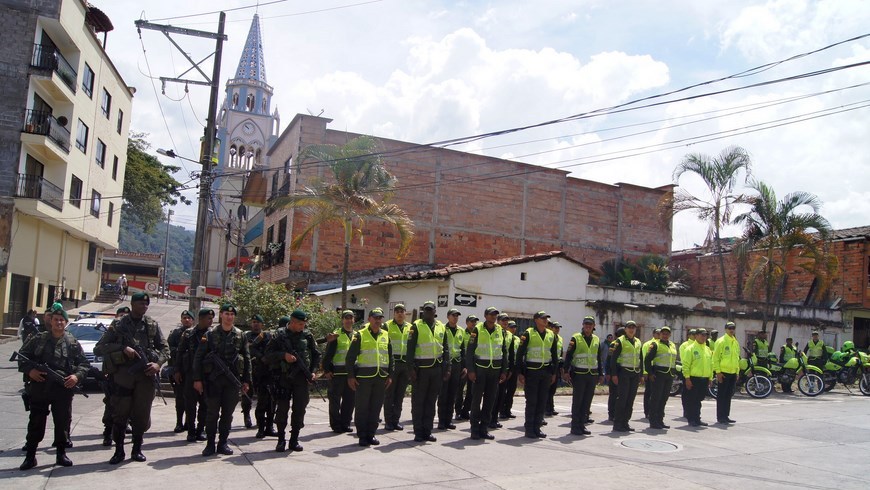 Amplían cuadrantes de la Policía en el Suroeste de Antioquia 6 Foto: Cortesía