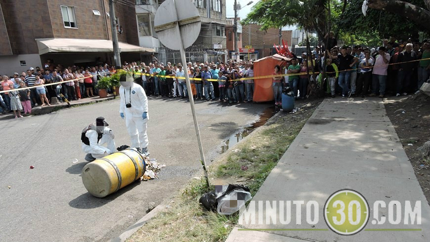 Encuentran restos humanos dentro de una caneca de basura en el sector de la Mayorista 20 PIERNAS MAYORISTA (4)