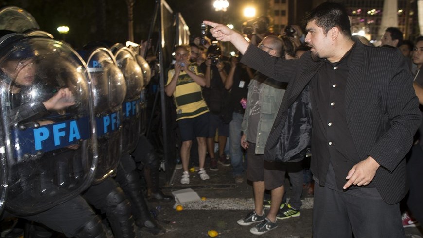 Protestas Buenos aires argentina