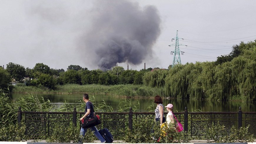 Proyectil en ucrania