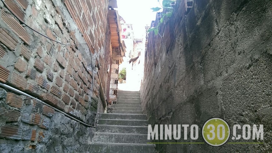 Sitio donde permanecían secuestradas las dos mujeres. Foto: Cortesía