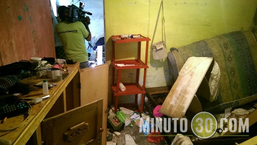 VIDEO: Gaula Militar y CTI liberaron a dos mujeres que permanecían secuestradas en Belén Altavista 5 Sitio donde permanecían secuestradas las dos mujeres. Foto: Cortesía
