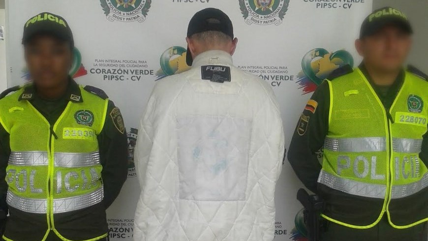 Por no cumplir la medida de casa por cárcel, alias 'Camilito' fue recapturado 2 Foto: Cortesía Policía Antioquia