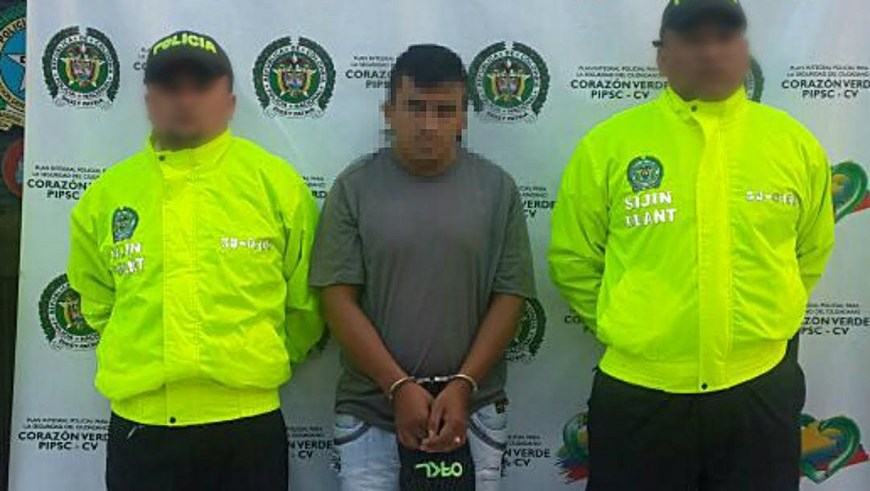 Capturaron a alias 'Tungo', miembro activo del 'Clan 'Úsuga' 2 Foto: Cortesía Policía Antioquia