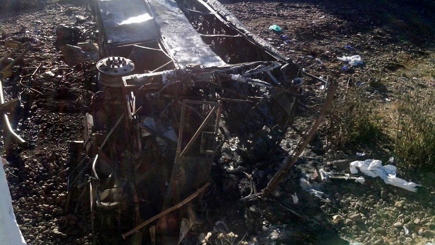 aparatoso accidente de tránsito