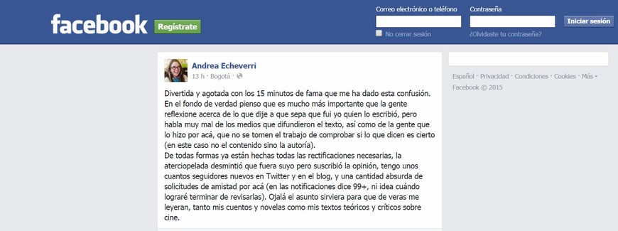 comentario