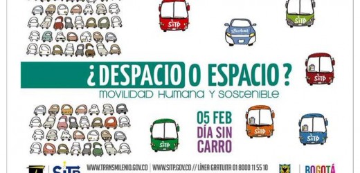 5 de febrero, dale un respiro al planeta y guarda tu vehículo: Día sin Carro en Bogotá