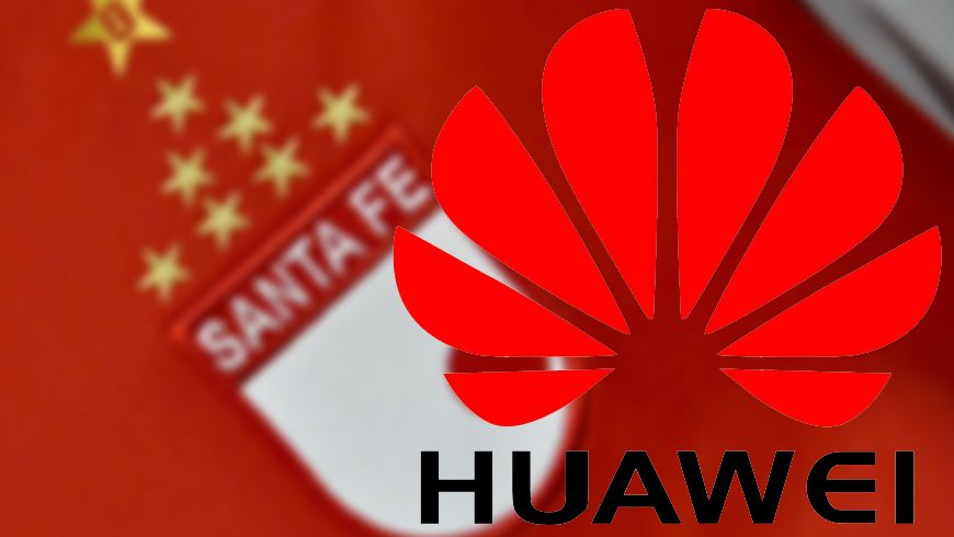 HUAWEI es nuevo patrocinador oficial de Santa Fe, campeón del fútbol colombiano 3 huawei