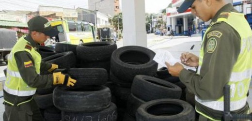 12 puntos autorizados de recolección de llantas usadas, en Usaquén