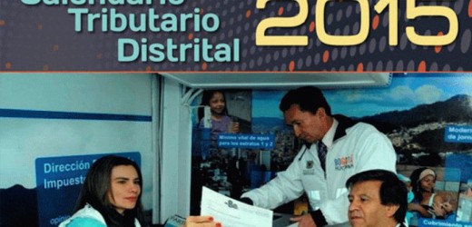 Este es el Calendario Tributario de Bogotá 2015