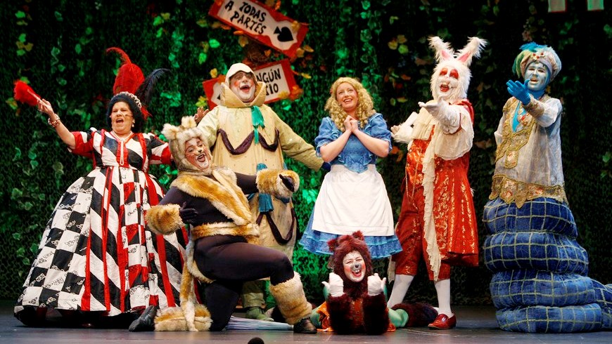 alicia en la país de las maravillas