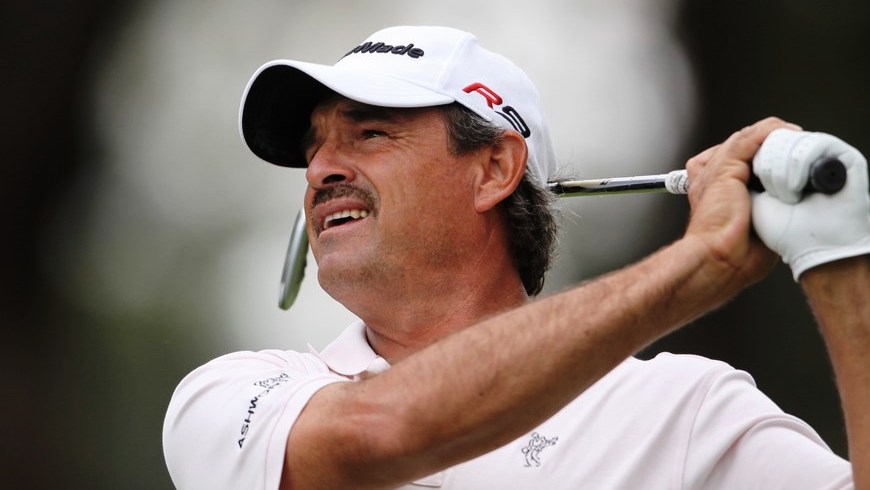 El golfista paraguayo Carlos Franco. EFE/Archivo