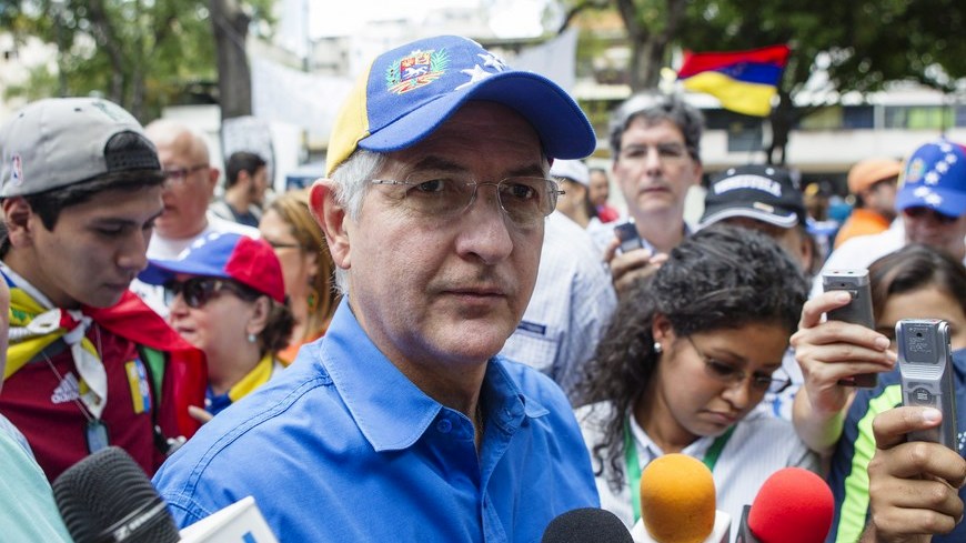El alcalde metropolitano de Caracas, Antonio Ledezma. EFE