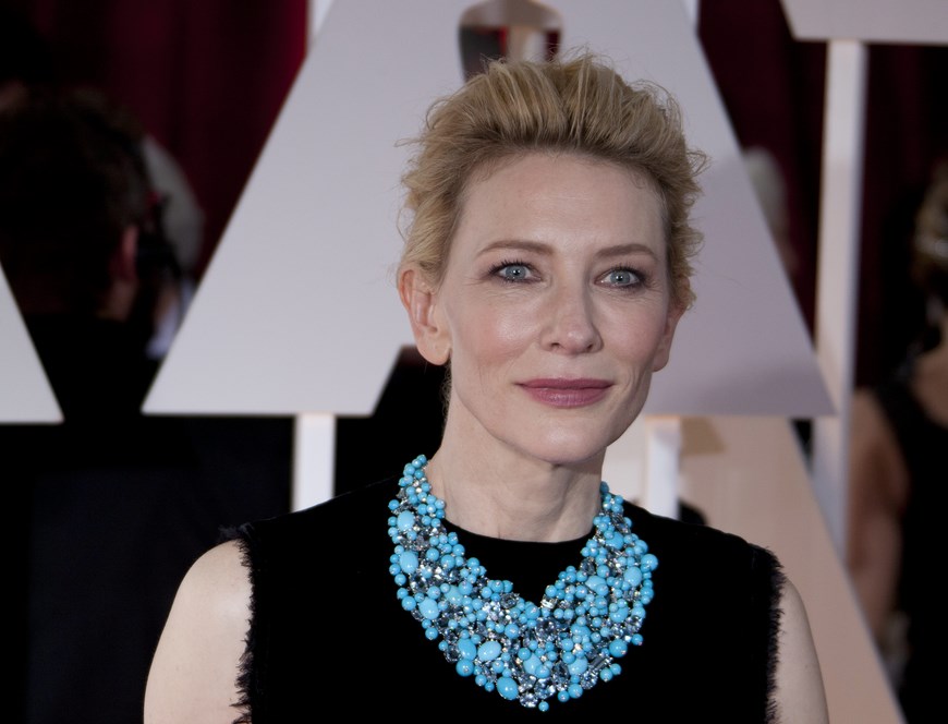 La actriz Cate Blanchett posa en la alfombra roja de la 87 edición de los Óscar en Los Ángeles, California. EFE 